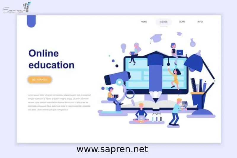 ویژگی صفحات سایت آموزشی ویژگی صفحات سایت آموزشی