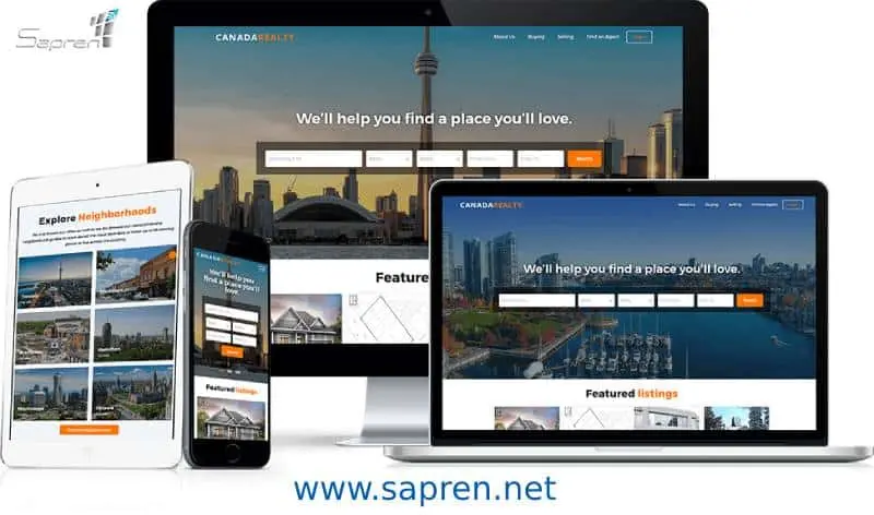 طراحی وب سایت املاک طراحی وب سایت املاک